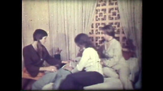 Schoolgirls with American Actor