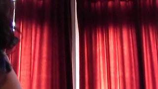 Submissive lezbian act of the mistress and her hairy obedient slave