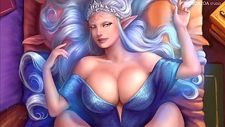 Uncensored hentai with finger teasing and hardcore dick action