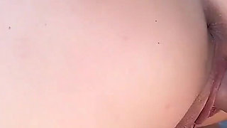 Gangbang in the Mountains - Three Guys Fuck Petite Brunette and Cum Inside Her