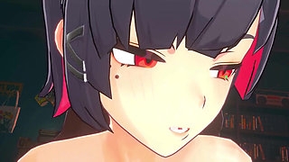 Zenless Zone Zero - Ellen JOE Gets Pounded in Every Hole by Wise and a Big Black Man - 3D Hentai Animation