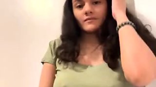 Brunette Solo Webcam Masturbation