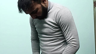 Indian desi man enjoy masterbation show with neighbour uncle