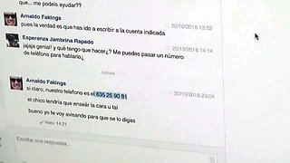 Mature teacher (48) on a bind fucks an ex-student (18) on her