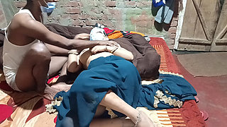 Mistress fucked her servant in her house