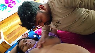 Devar apni pregnant bhabhi ka boobs suking kar raha he - desi hot young bhabhi beautiful nipple suking.