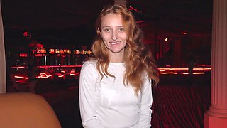 Redheaded vixen Licialucci gets kinky with Peterstallion in a steamy club rendezvous