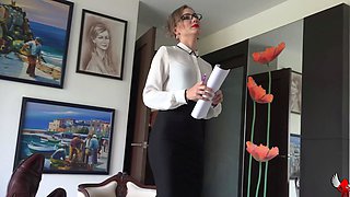 Hot sexy babe POV cumshot