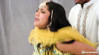 Yasmina Khan Charms in Wild Interracial Desi Encounter