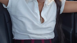 Masturbating in the Car