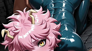 Hentai anime - The neighbor knows how to move her ass very well
