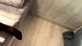 Fucking my stepsister's big ass! Rides cock and loves it