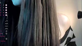 Emo Teen Becka Solo Webcam Masturbation Porn