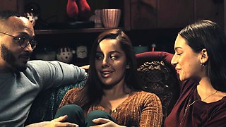 Horny FFM Xmas Threesome by ERIKA LUST