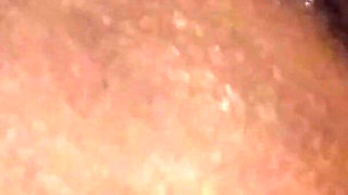 Closeup Spreading My Wet Black Shaved Pussy