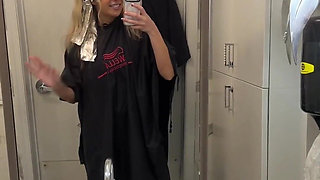 Hair Day for Goddess, so Ofc I Had to Film a Pee Video!! Disclaimer