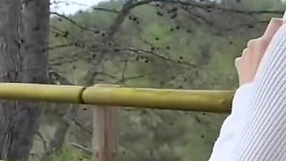 My First Time Riding a Dildo and a Bike at the Same Time, It Was so Much Fun