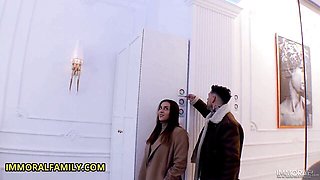 Taboo threesome clip with fiery Porno Dan and Dean Van Damme from Immoral Family