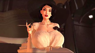 Lady Dimitrescus fuck her maleslave