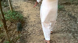 Indian College Hot Beautiful Girl Fucking in Jungle for Financial Need. Hindi Audio