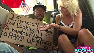 Naughty Alysha The Handy Van: Big Tits, Milf  Blonde Porn