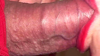 Close up: Milking Dick with My Mouth All Cum Inside Asmr