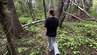 She Lured Him Into the Woods to Fuck Her.