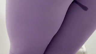Pissing My Self in Purple Leggings