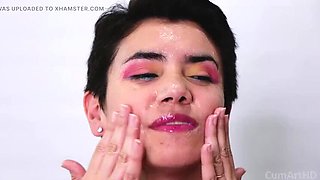 Amateur Cumshot Compilation 8 - Blowjob & Handjob Facials with Mature MILF