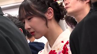 Coming-of-Age Ceremony Humiliation: Kimono Girl's Special Day Ruined by Bukkake x4x14AC5068388FB8E1A3