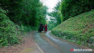 Romi Rain's Fierce Power in a Sultry Space