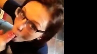 Cum Swallowing Blowjob