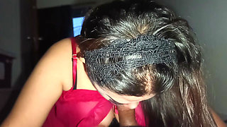 Big Tit OnlyWifey Squeezes Massive BBC Inside Her Mouth