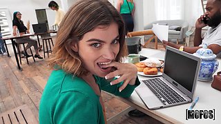 Perverted hussy exciting sex scene