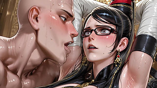 Saitama (opm) X Bayonetta