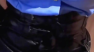 A Lecherous Boss Trains a Lusty, 19-year-old Secretary-dressed in Cosplay, Stockings, and High Heels-in Sexual Submission