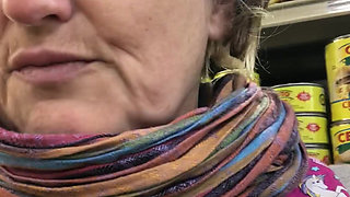 Flashing My Tits in Supermarket to Show You How Cold It Was!