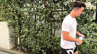 Muscular Asian Tetsuro Fucks Dani Hungry Hole