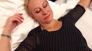 Mature Blonde Wife Enjoys Sex