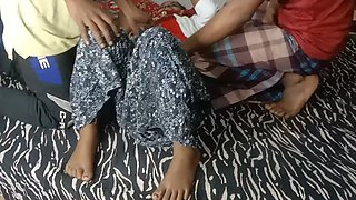Threesome with Big Black Cock