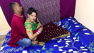 Indian Wife On Anniversary Night Sex With Husband