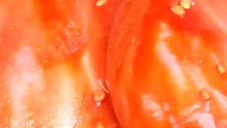 Julie Cunningham Sploshing - Short Slowed Down Clip of My Hug Tits Covered in Beans Being Shaken Side to Side Slowly