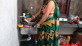 Jiju and Sali Fuck Without Condom in Kitchen Room (official Video by Villagesex91 )