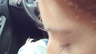 Deep Blowjob in My Car with Safira Yakkuza