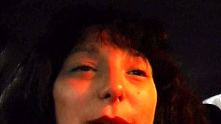 Horny MILF Stuffing Huge Dildo in Highway Adventure
