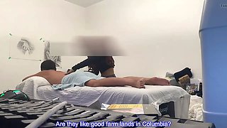 Legit Colombian RMT gives into Monster Asian Cock 2nd Appointment