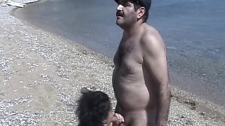 Sahin K Fucks Turkish MILF Ayse on the Beach