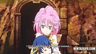 Hot Japanese Hentai - Women Lose Battle & Take Huge Loads - English Subs