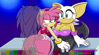 Amy Rose Cucks Rouge The Bat (reupload)