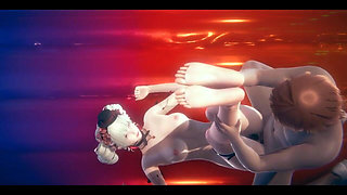 Hentai Sexy Girl Handjob and Fucked at Pool - Asian Japanese Manga Anime Hentai 3D Porn